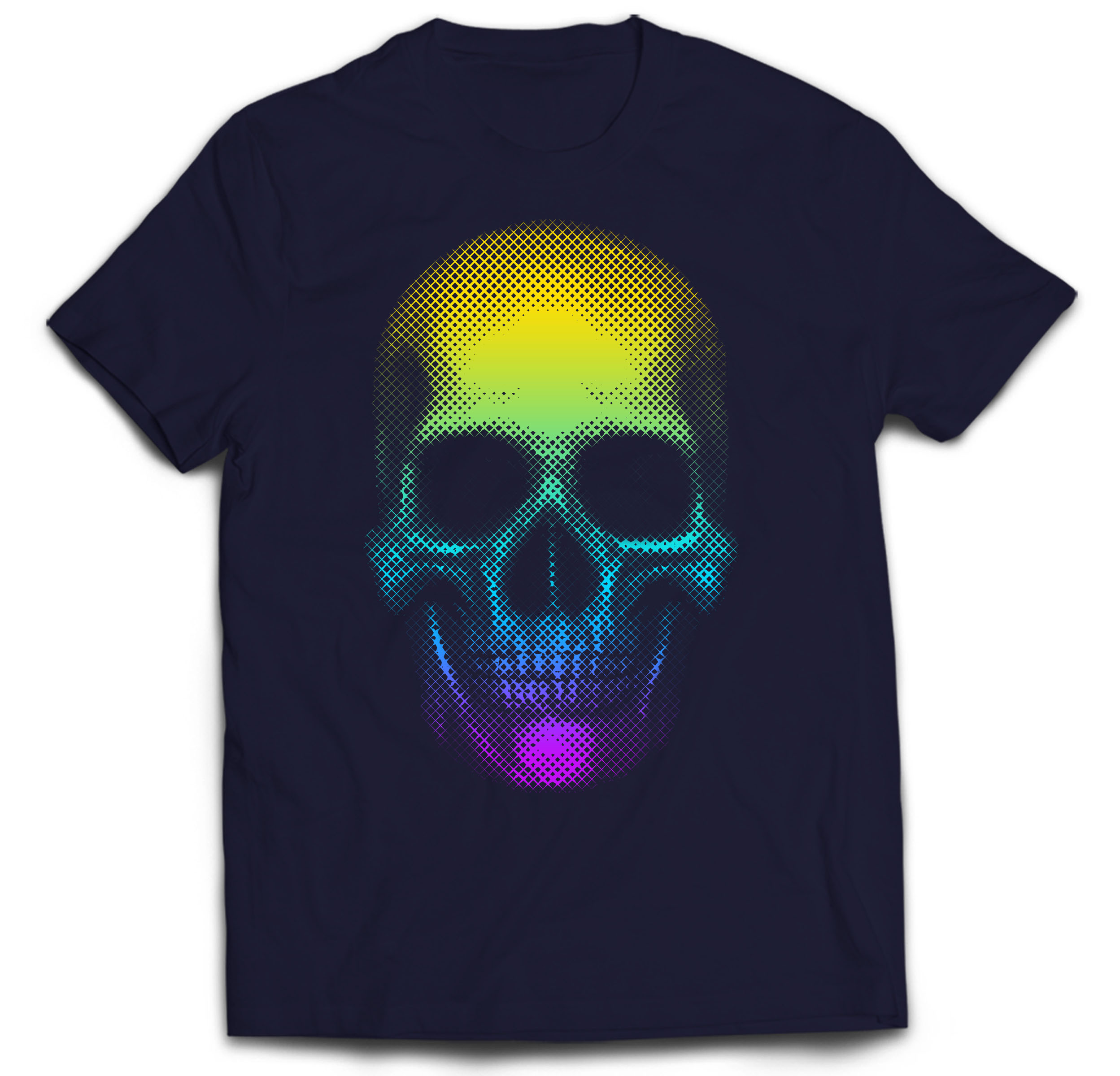 

Tshirt Grafika Czaszka Czacha VIVID Skull L