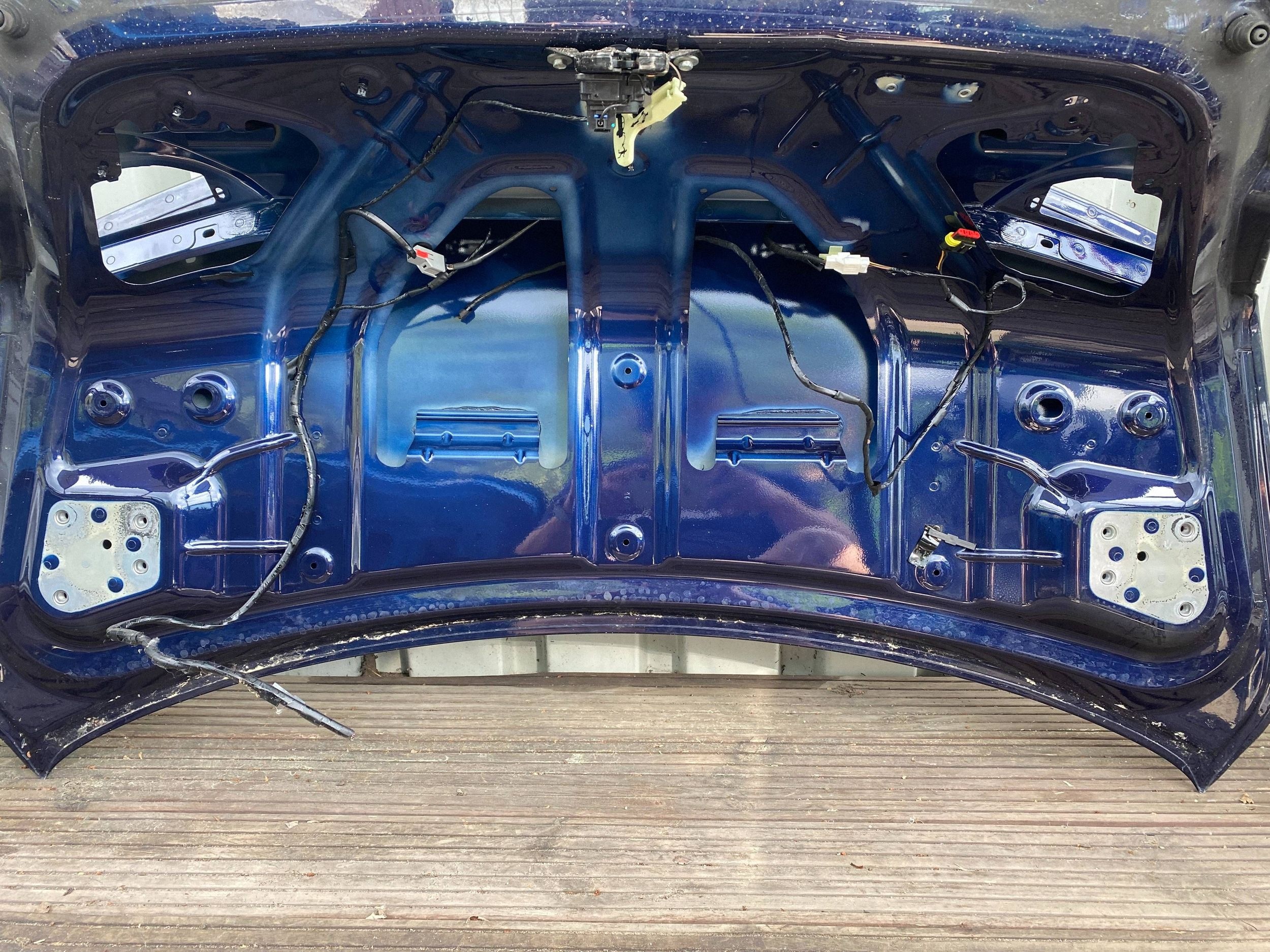 MASERATI QUATTROPORTE VI complete trunk door boot KAMERA CHROM