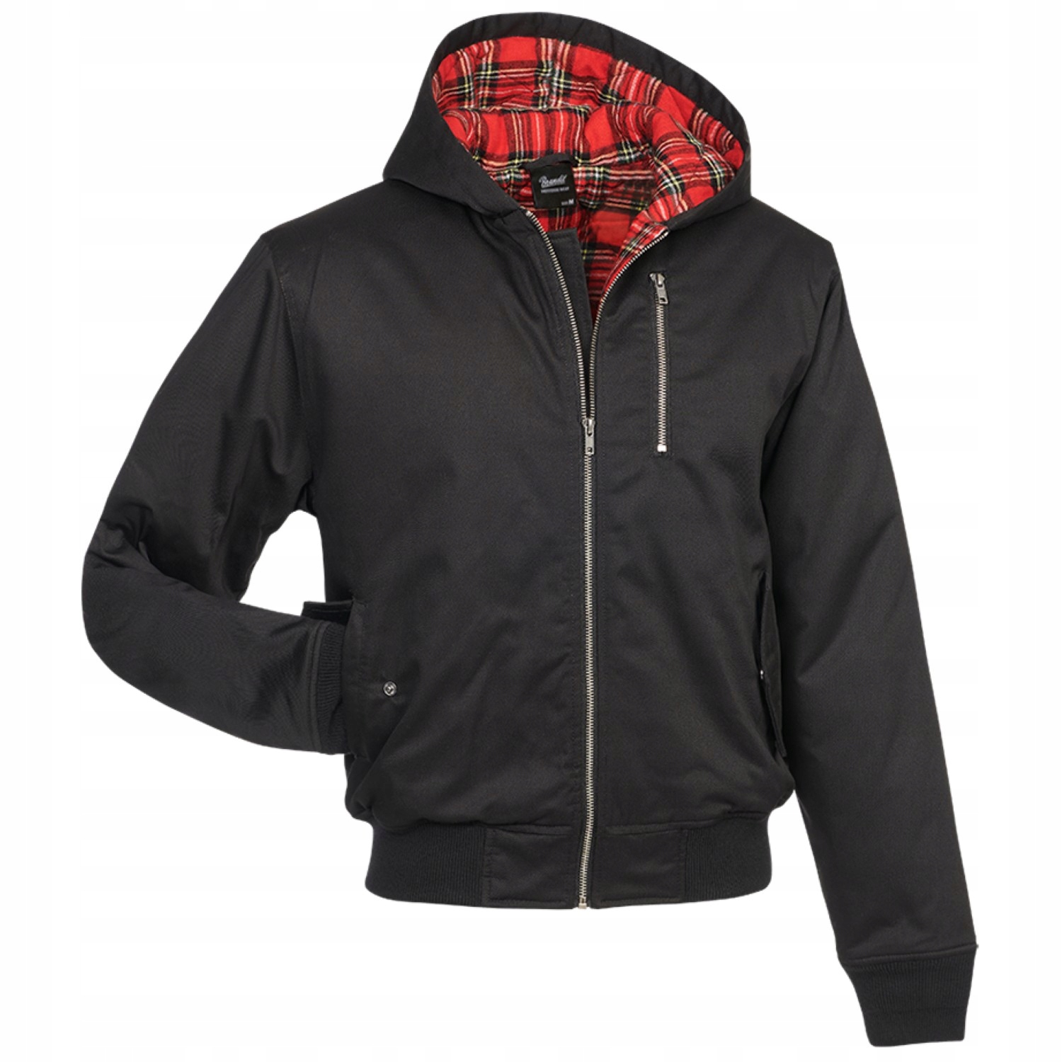 Bunda s kapucí Zimní Brandit Lord Canterbury Hooded Winter Černá XL