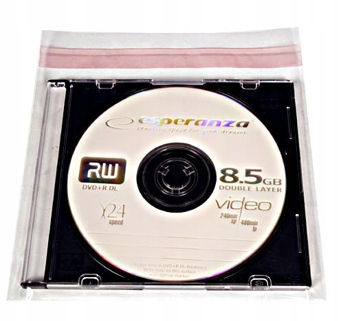 

Koperty Foliowe Na Pudełko CD Box 158x130 100 szt