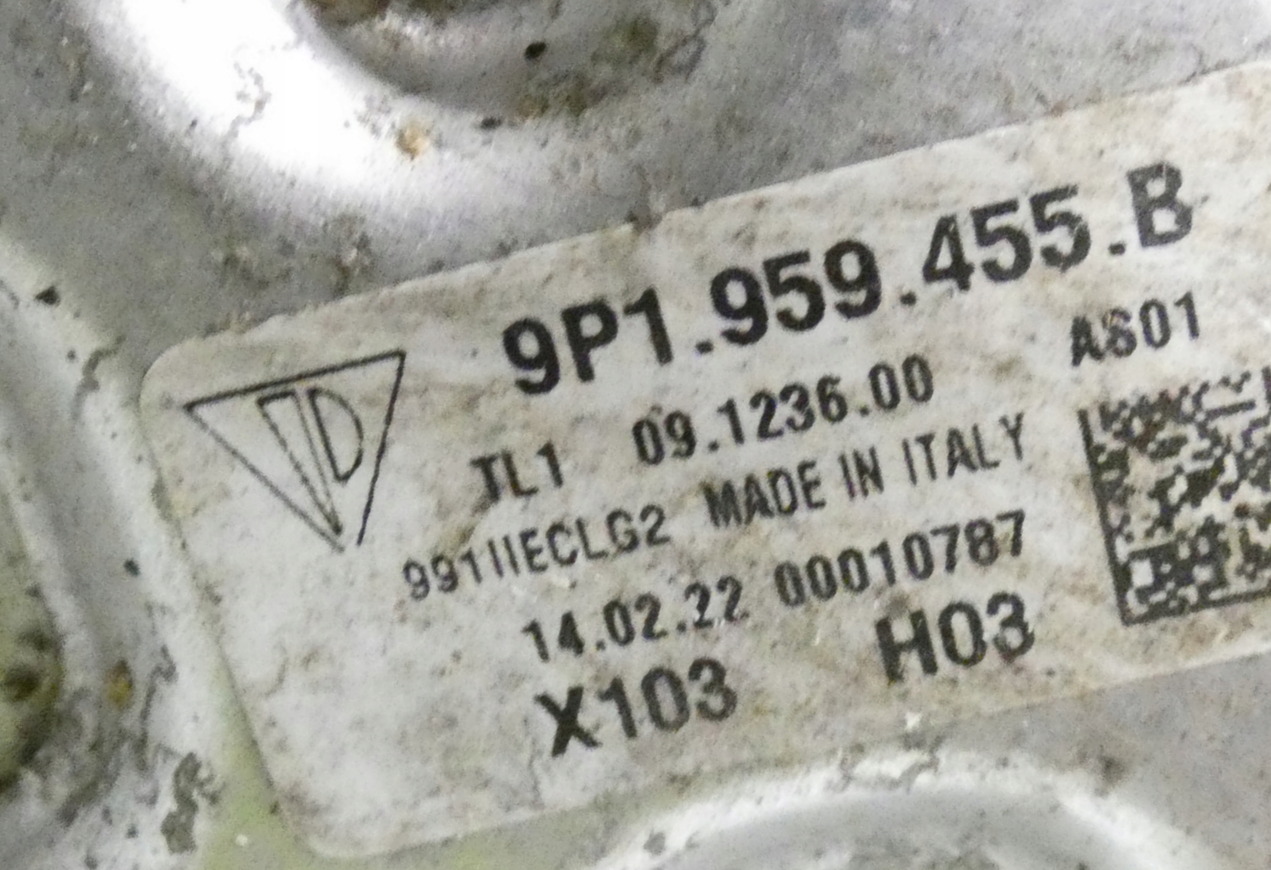 PORSCHE CAYMEN BOXSTER 9P1959455B ventilátor chladiče
