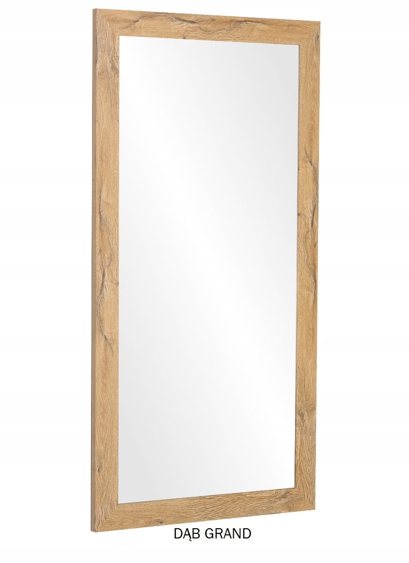 Lustro w ramie klejonej PREMIUM 120x40 DĄB GRAND Kod producenta L120X40G