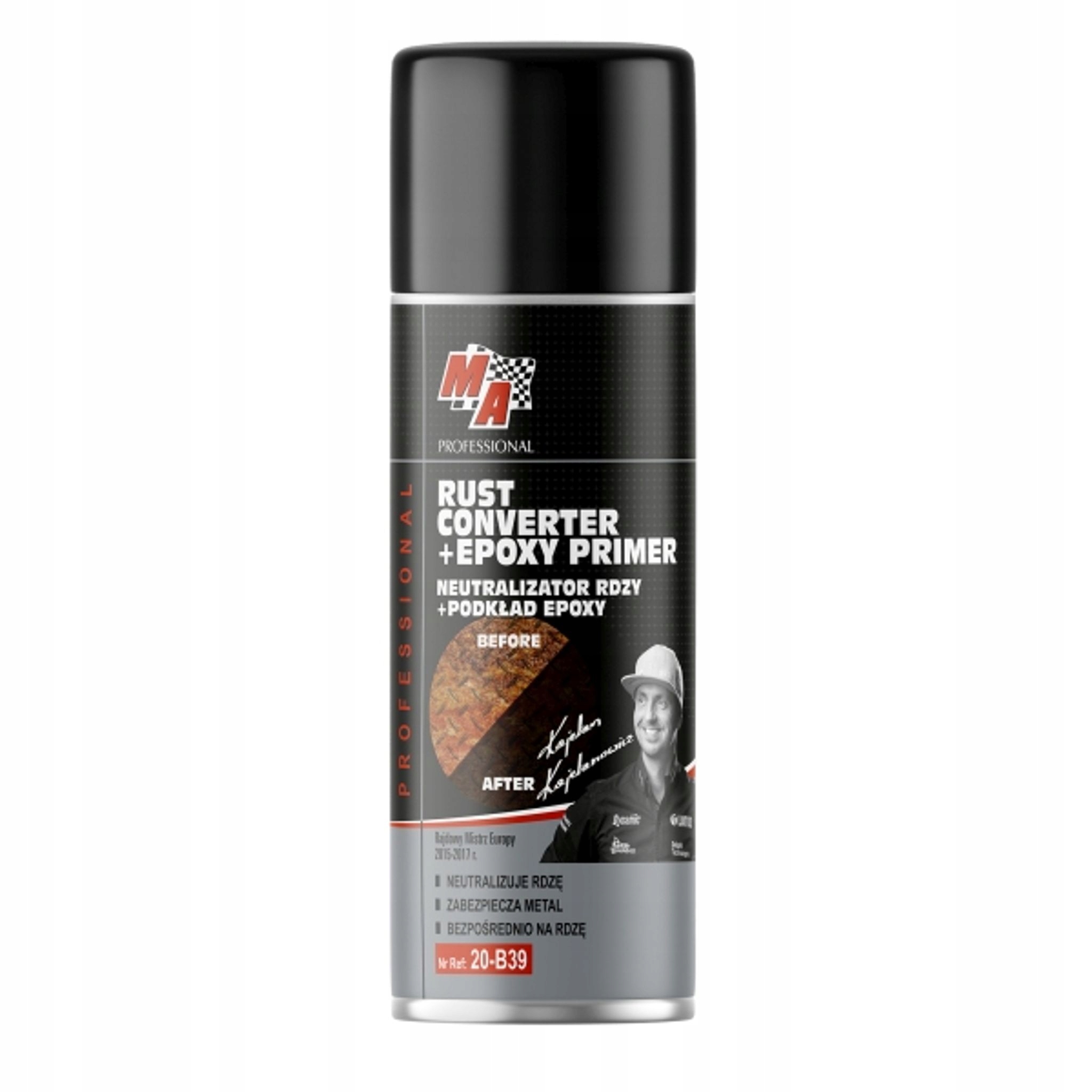 AMT20-B39 Neutralizator Rdzy Podkład Epoxy 400ML Spray Moje Auto
