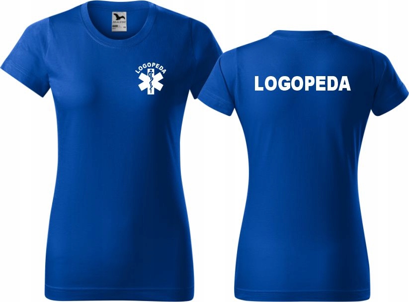 

Logopeda Damska koszulka medyczna Jakość Bawełna