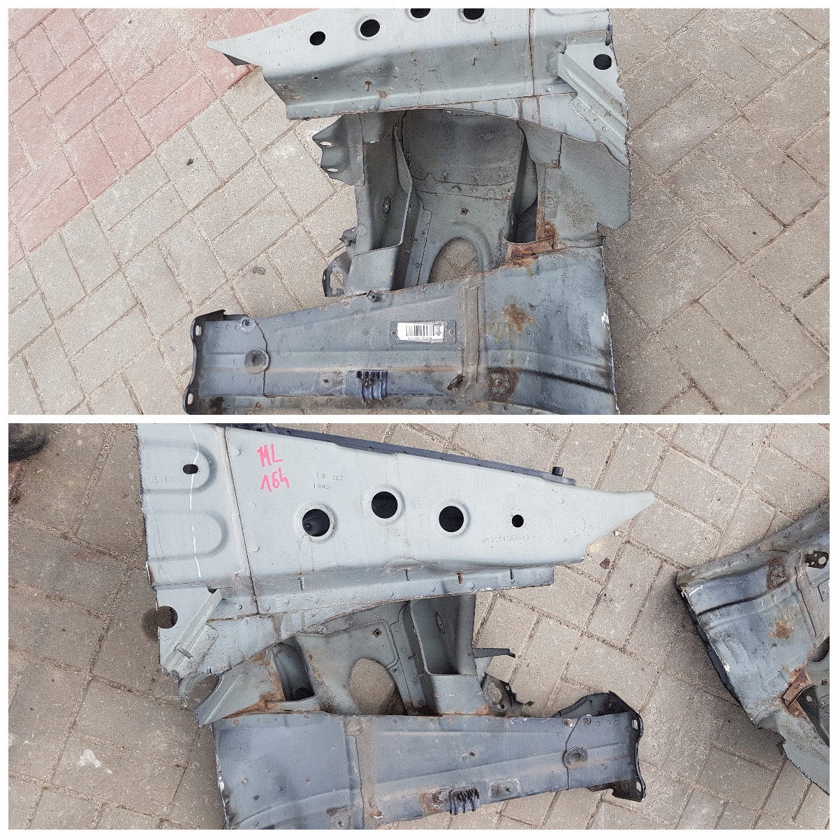 MERCEDES ML W164 лонжерон ЛІВА або ПРАВА