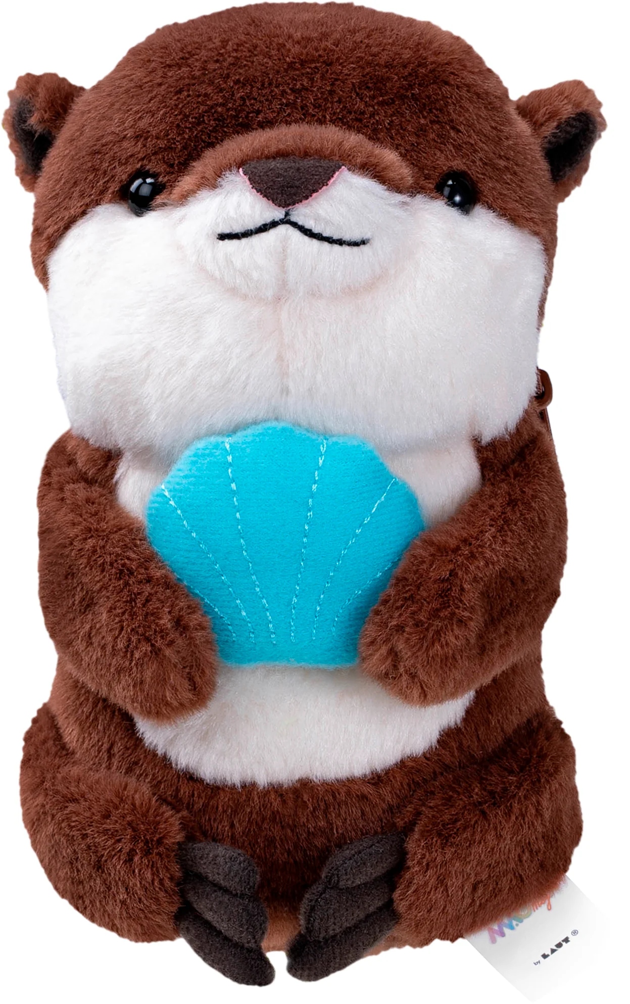 Peněženka Laut na MagSafe pro iPhone 14 13 12 Pro Max, plyšák Vydra