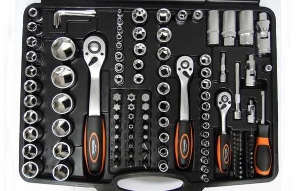 CRAMP Zestaw kluczy nasadowych 171 elementów