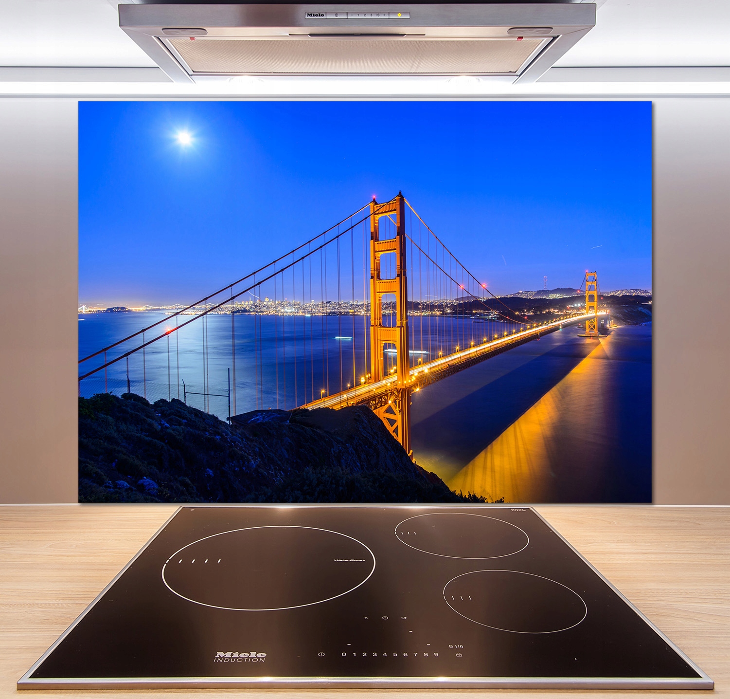 

Panel do kuchni Most San Francisco 100x70 + Klej