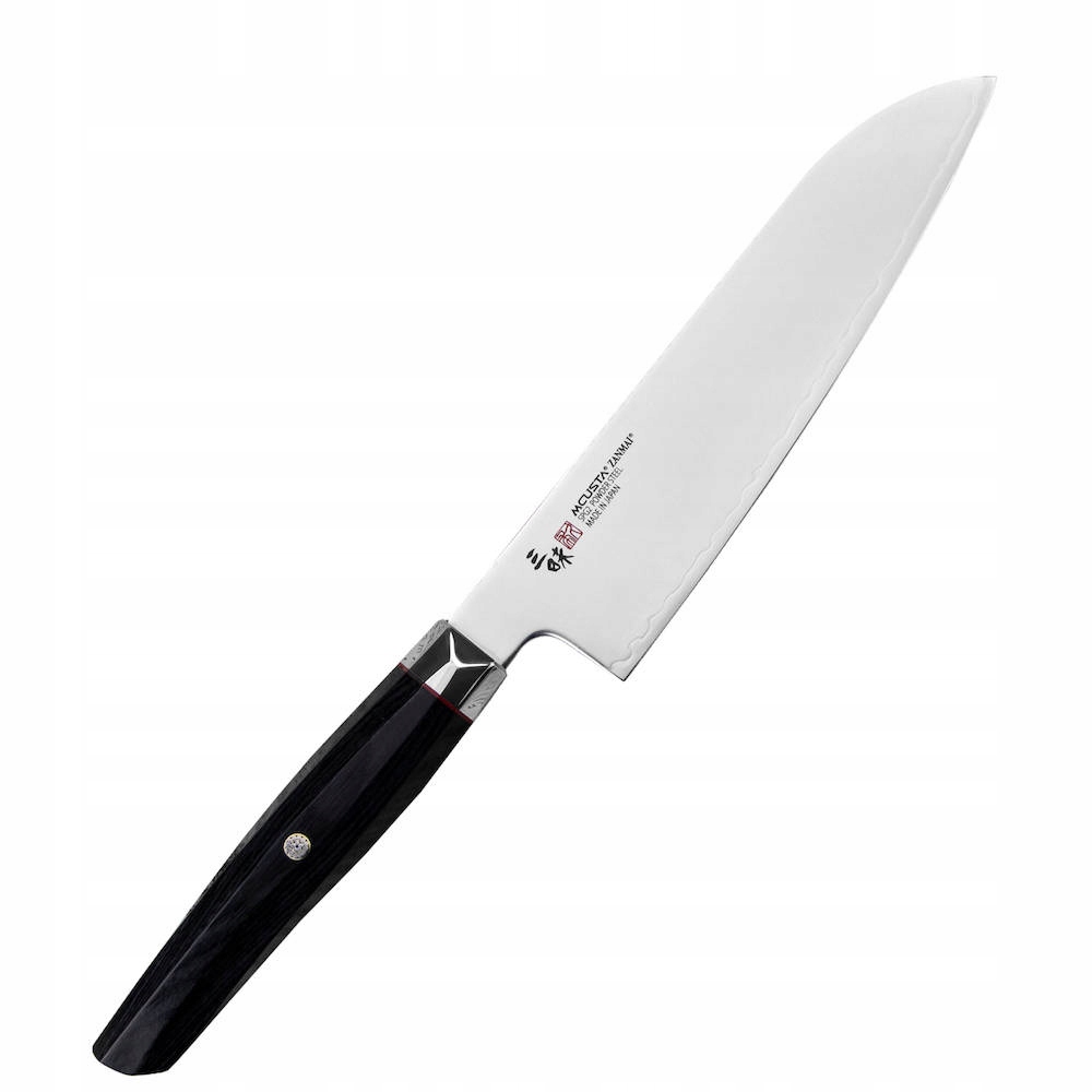 Mcusta Zanmai Revolution SPG2 Japonský nôž Santoku na zeleninu 61 Hrc 18 cm