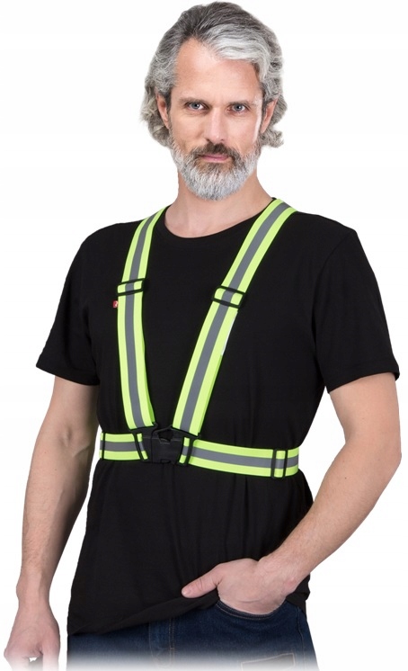 Kamizelka Odblaskowa ostrzegawcza szelki HI-VIS Marka Reis