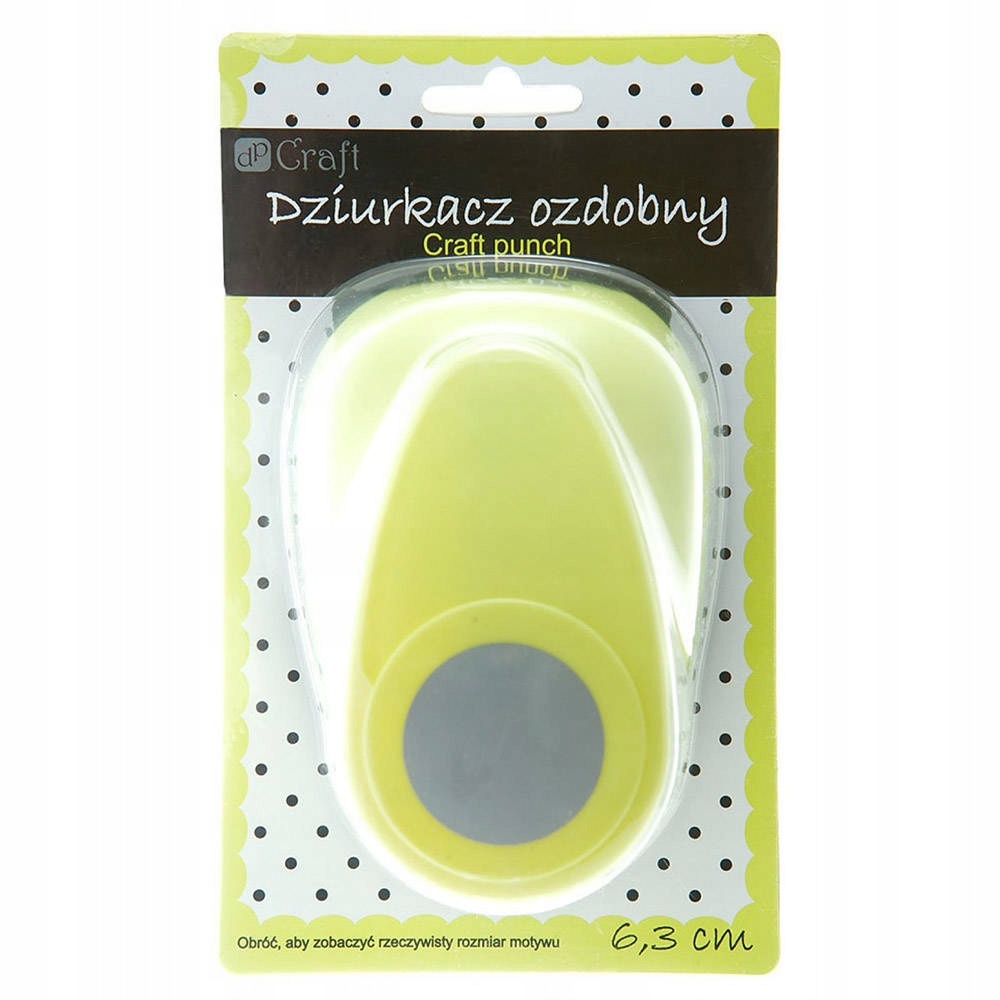 Ozdobná Děrovačka 6,3cm kruh DpCraft