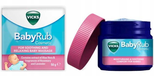 

Vicks Baby Rub BabyRub Maść Do Masażu Dla Dzieci