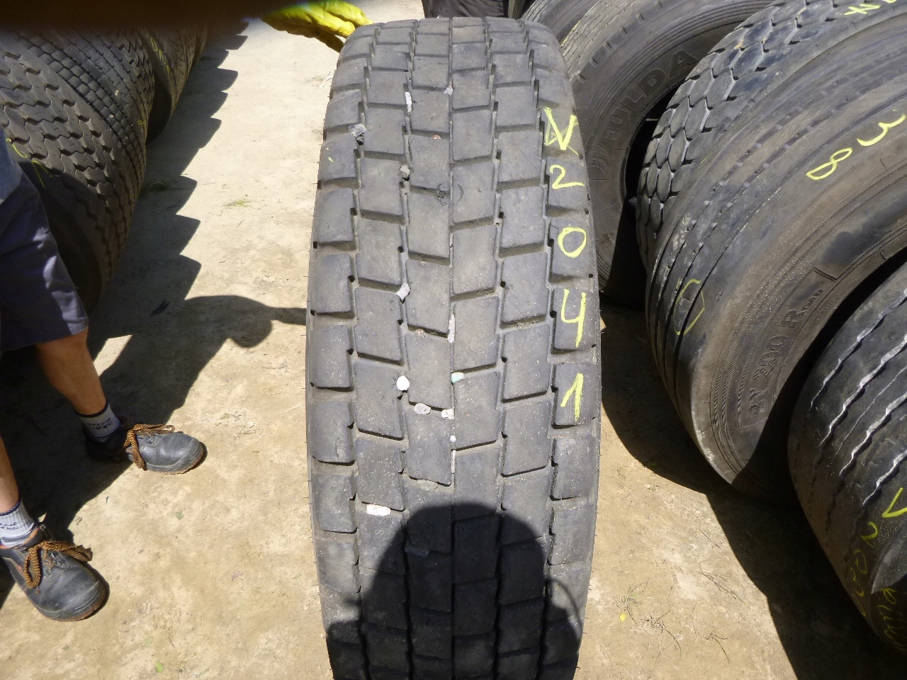 315 / 80R22, 5 Michelin MICHELIN XDE2 привод
