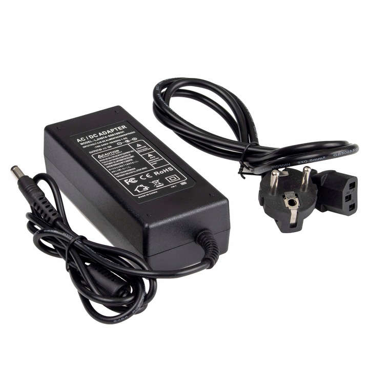 Zasilacz desktop 5V 10A 50W uniwersalny DC 2,1/5,5