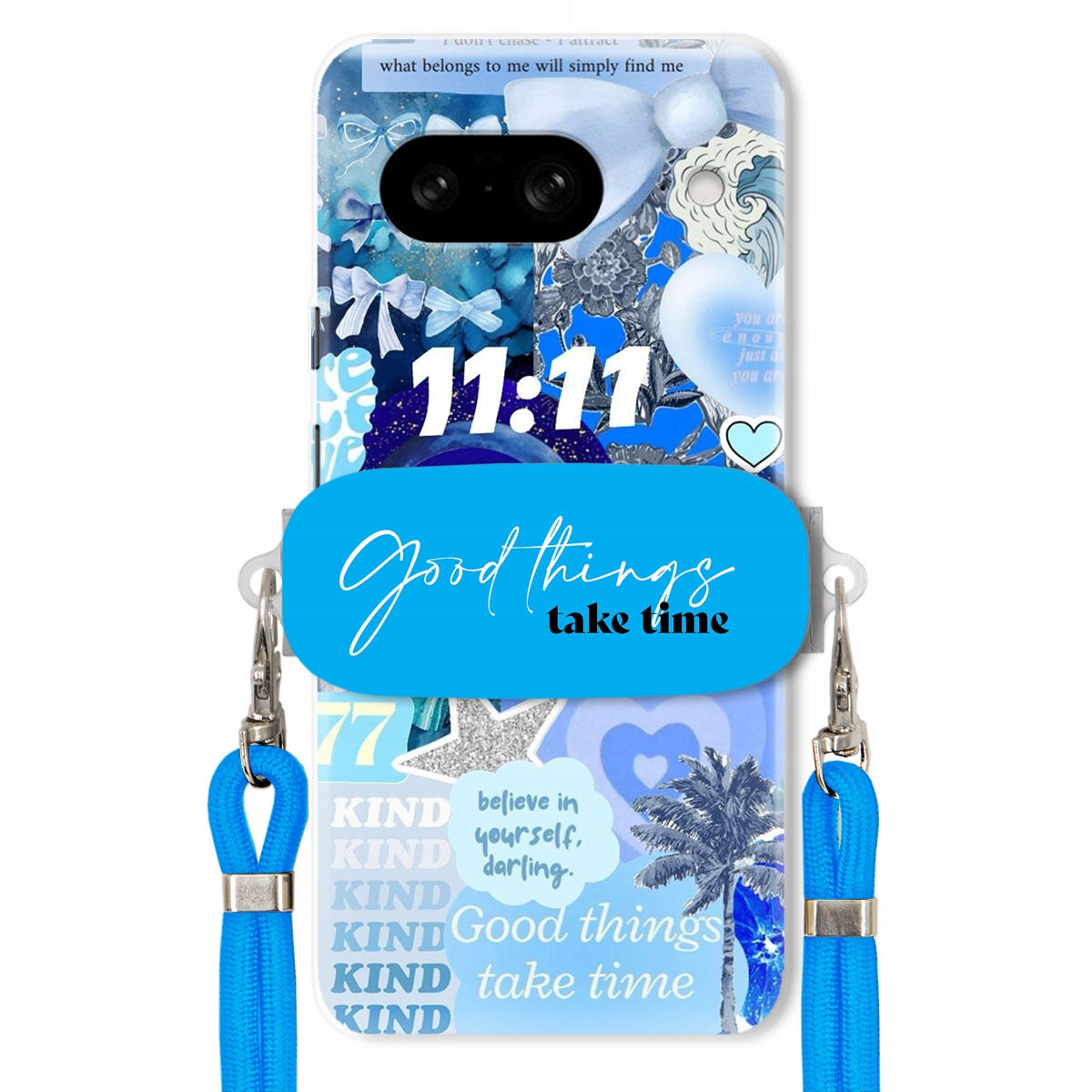 Pouzdro pro Google Pixel 8 Držák Crossbody vodítko Good Things Sea Lata
