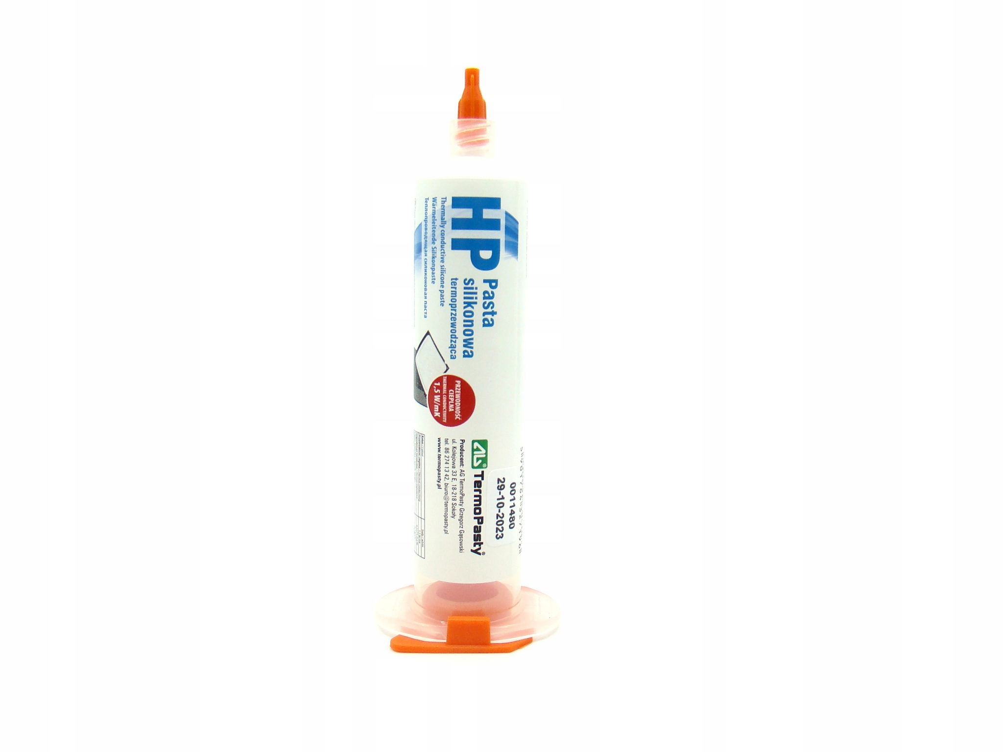 

Pasta silikonowa termoprzewodząca Hp 60g___AGT-125