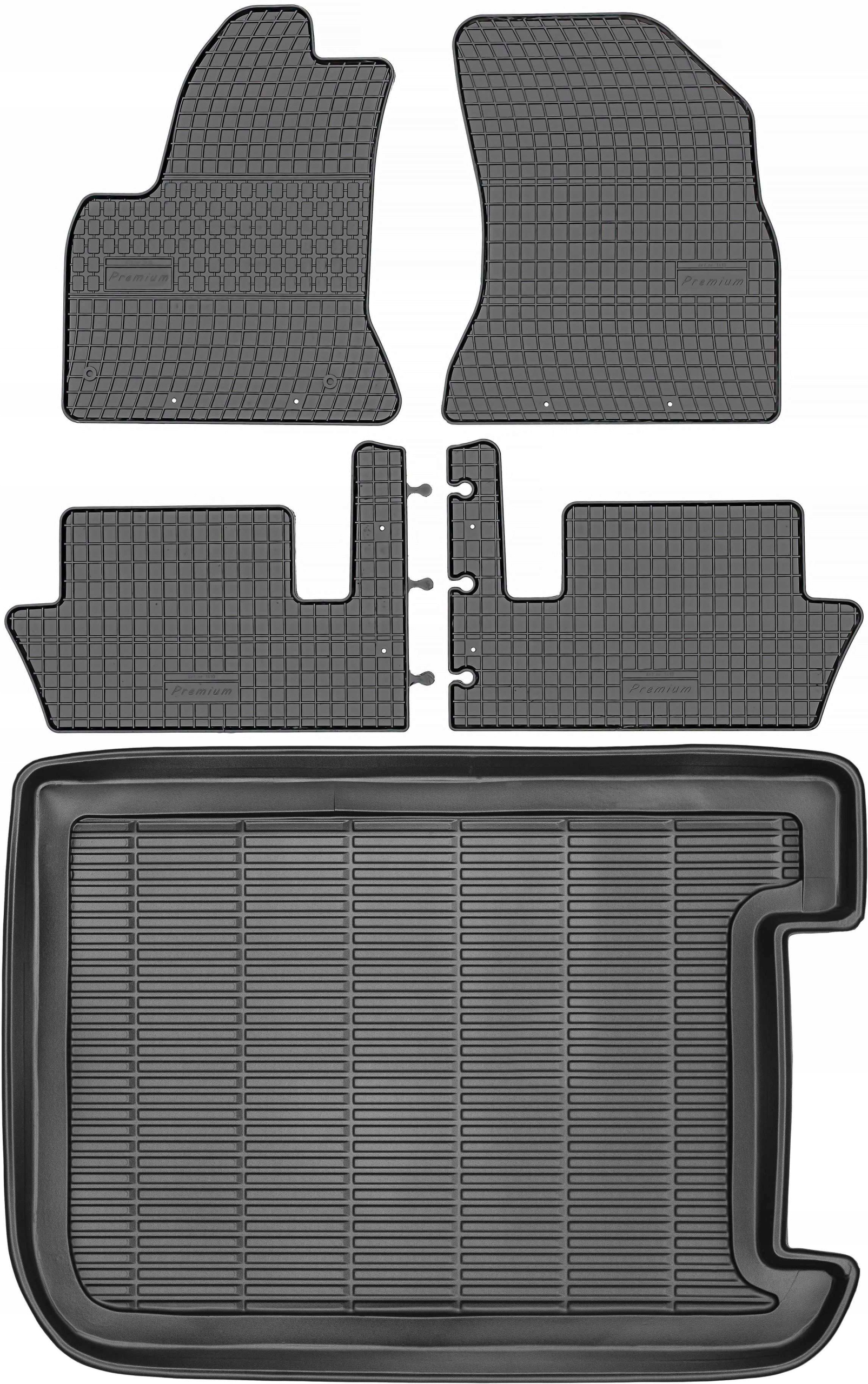C4 Picasso Minivan 06-13 Gumové rohože rohož