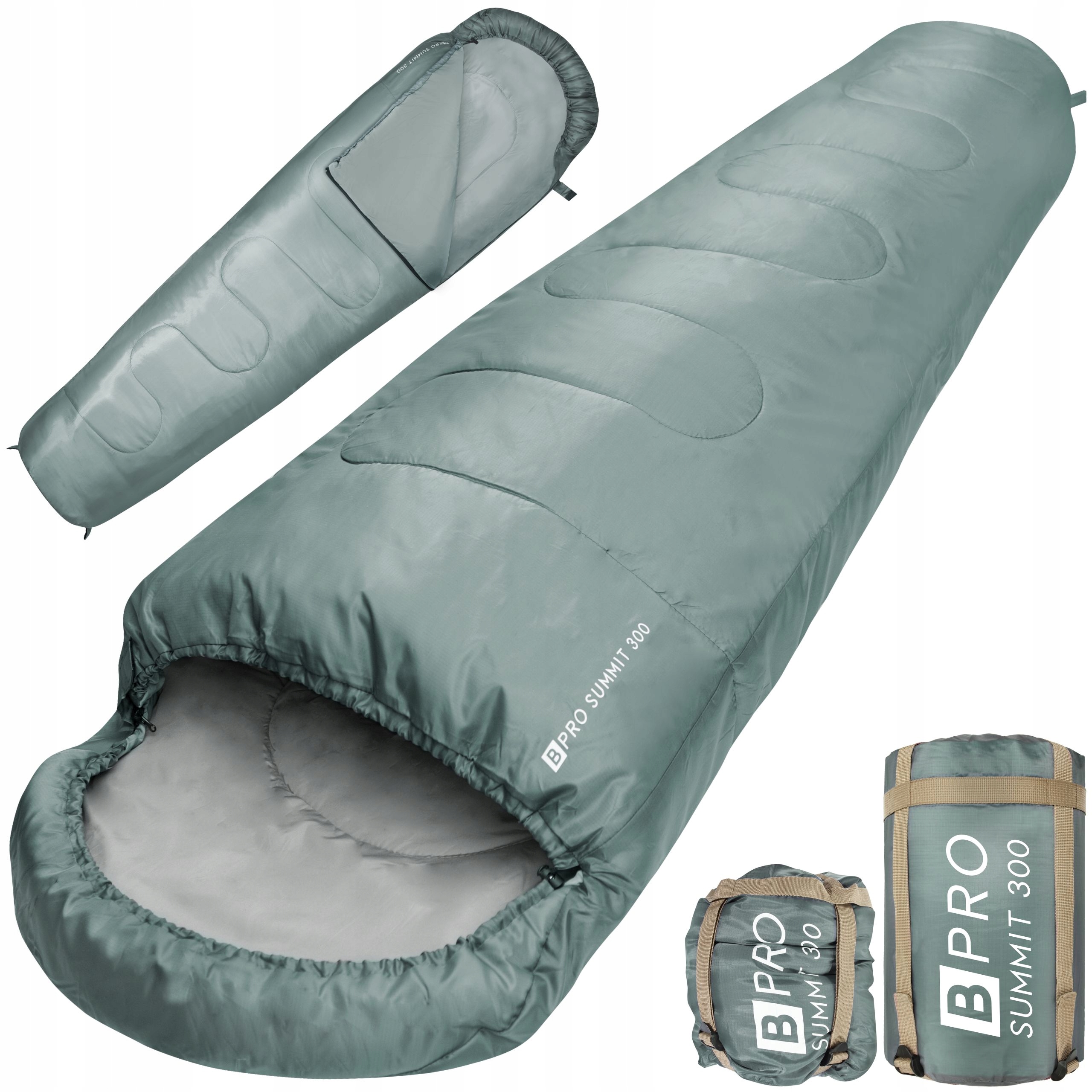 MUMIA CIEPŁY ŚPIWÓR TURYSTYCZNY |KAPTUR|KOMPRESJA