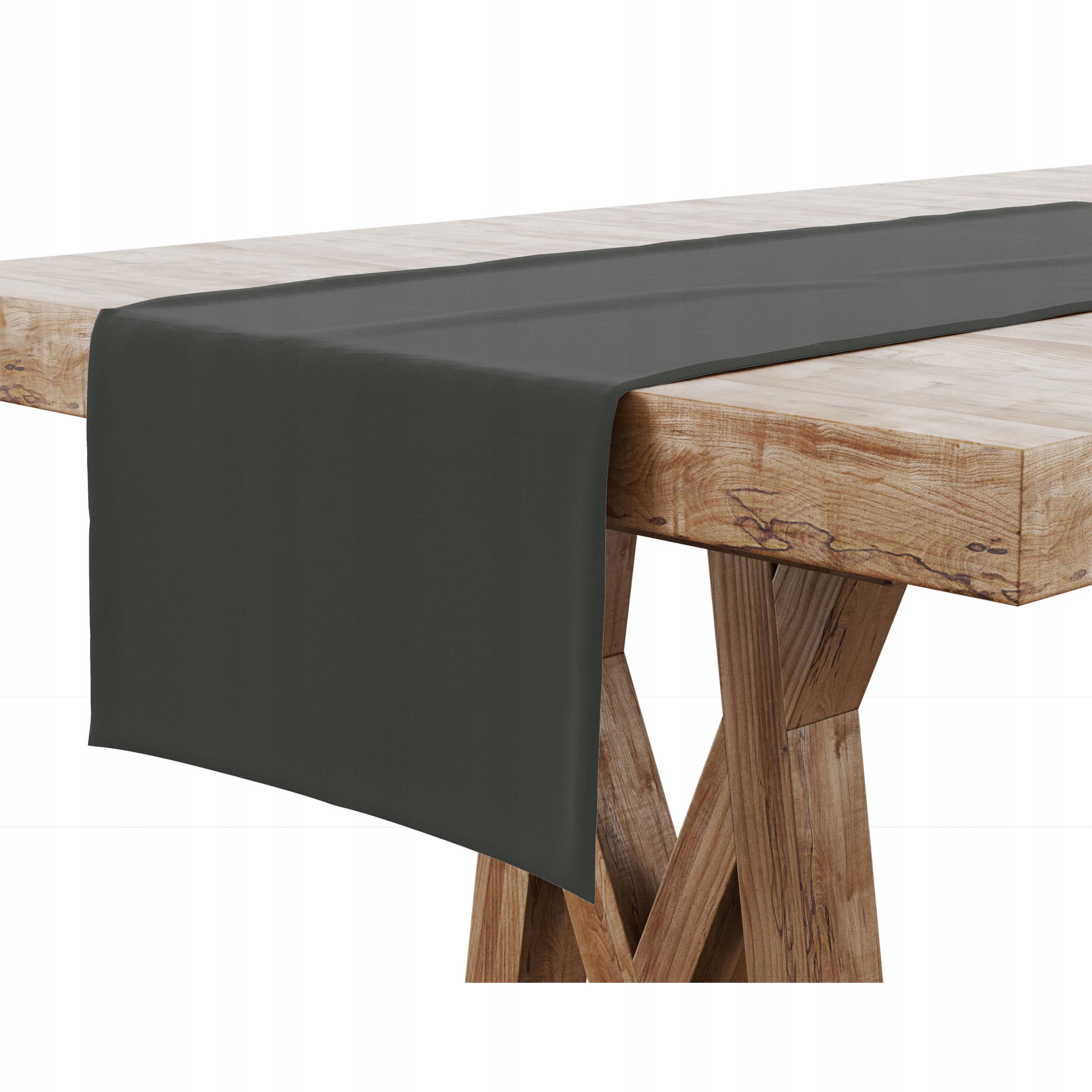 

Grafitowy Bieżnik Plamoodporny Stół wymiar 40x260