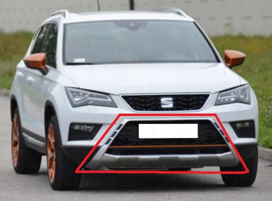 16002947 - СПОЙЛЕР ПЕРЕДНЯ СПІДНИЦЯ SEAT ATECA 16-20 SPORT LINE