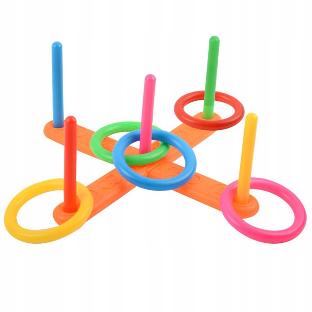 GRA ZRĘCZNOŚCIOWA SERSO FUN CIRCLE GAME RZUT OBRĘCZAMI DO CELU WOOPIE Stan opakowania oryginalne