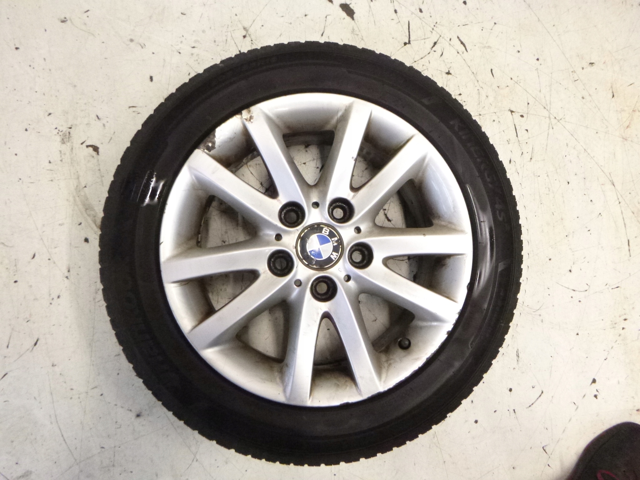 discs aluminium BMW + tyres 16" 5x120 205/55 R16