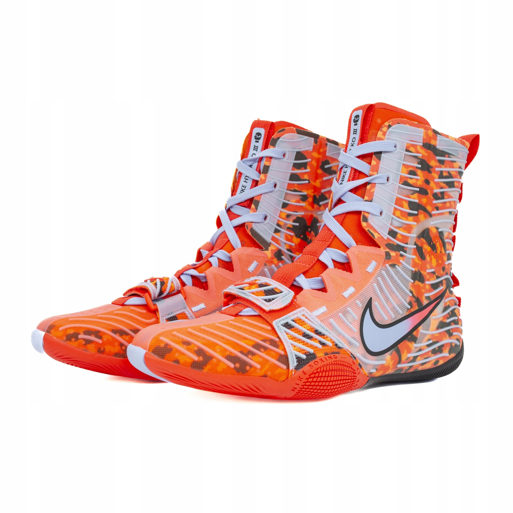 Boxerské Boty Nike Hyperko 3 Se Vysoké Červené IQ3471-600 47,5