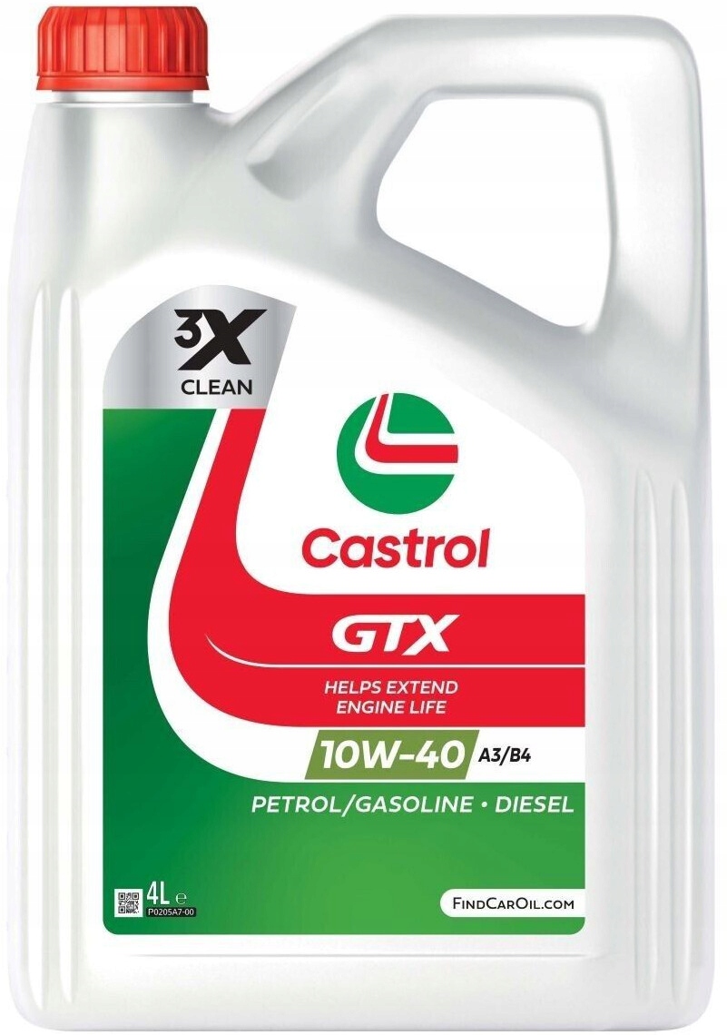 Castrol Gtx 10W40 A3/B4 4L