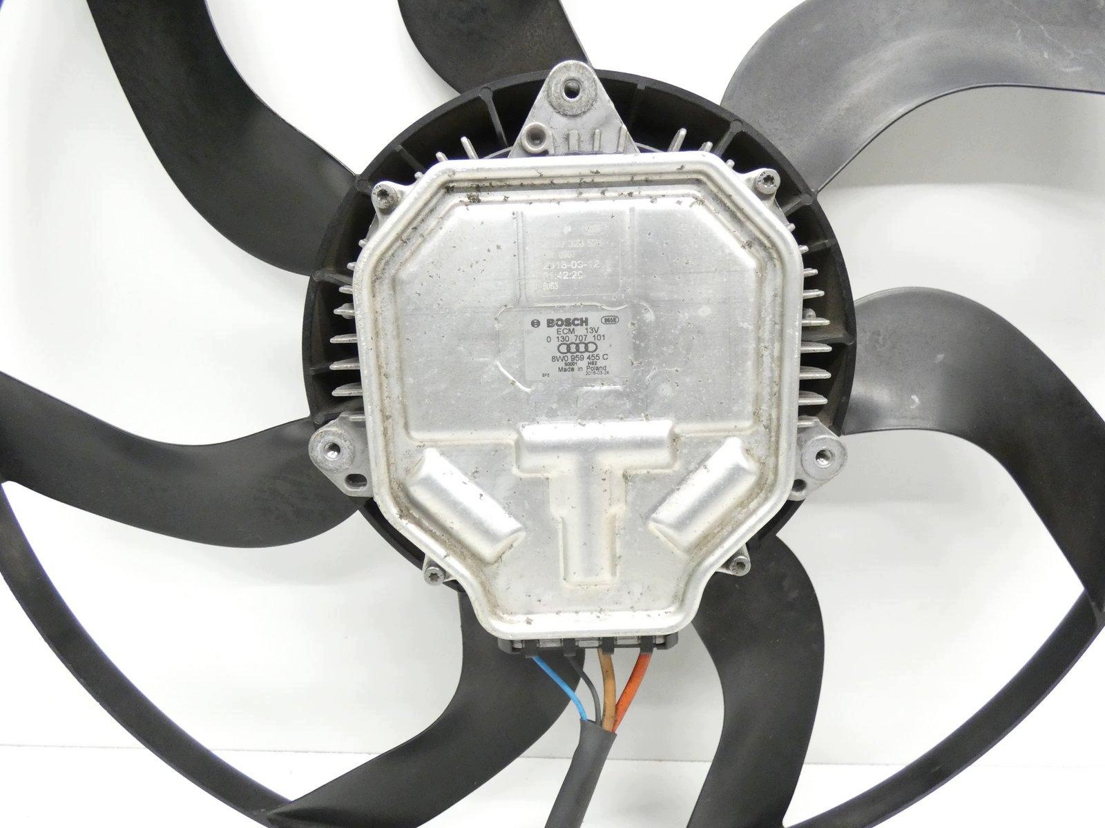 AUDI A4 B9 8W0959455C 2015- ventilátor chladiče obal