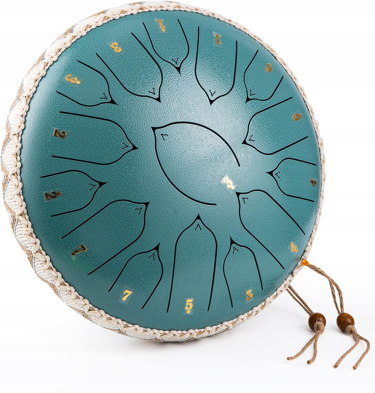 Jazykový buben 33 cm 15 tónů ocelová meditace jóga ruční bubenická taška