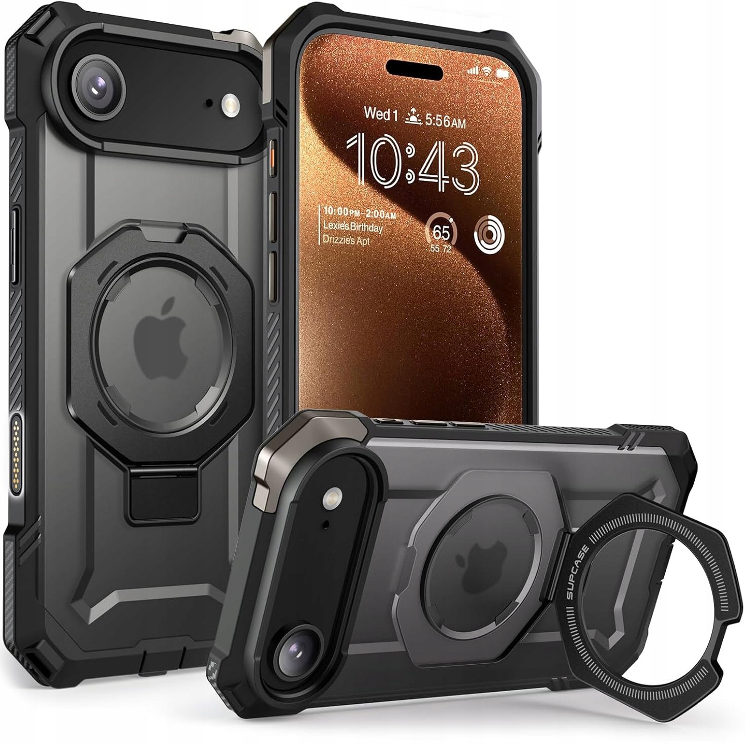 Etui do iPhone 17 Air, Supcase Ub Grip Mag CC, case mocne plecki do MagSafe