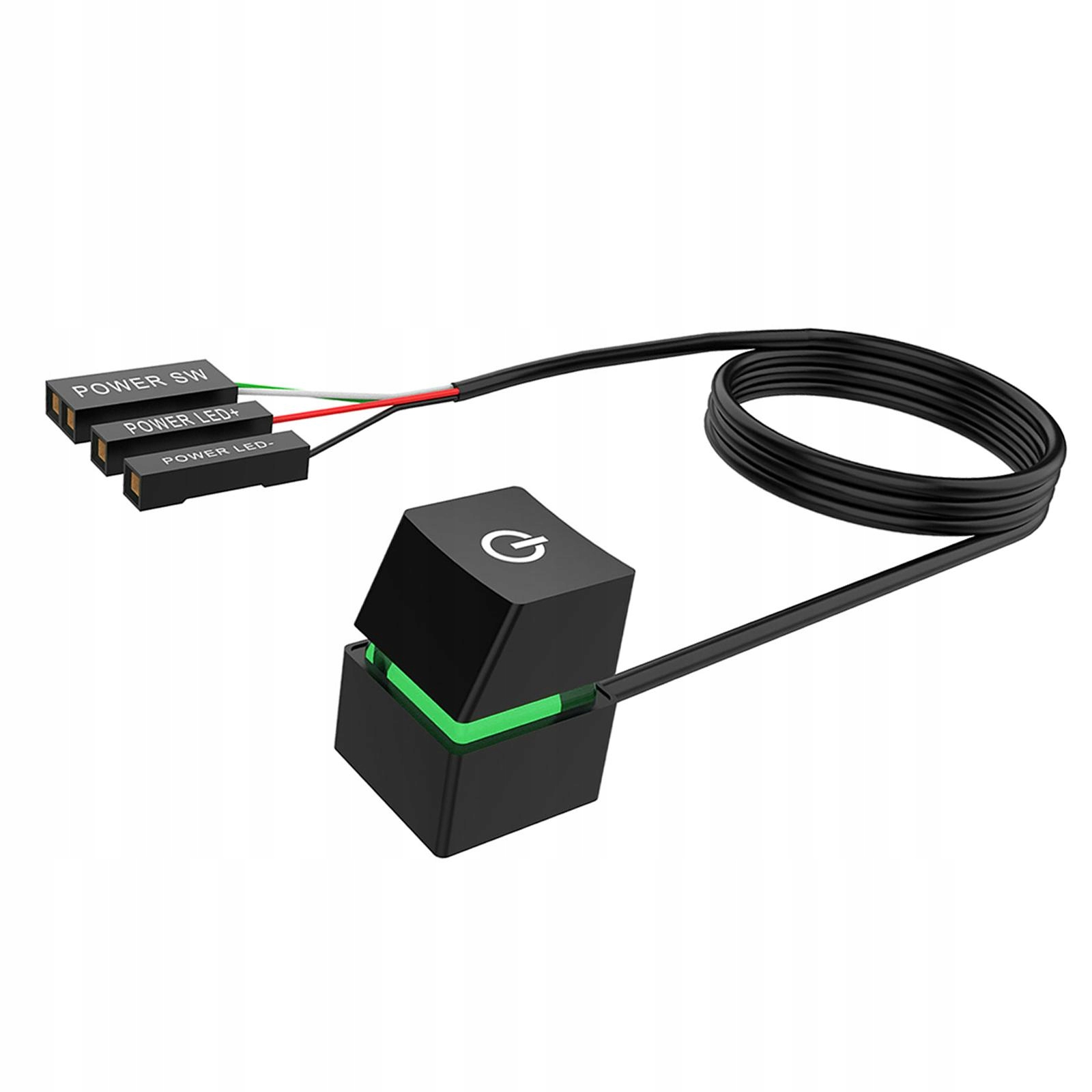 Przełącznik biurkowy z przedłużaczem Pulpit Zielony