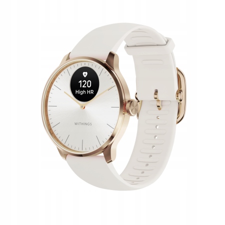Smartwatch Withings Scanwatch Light 37mm iOS Android złoty