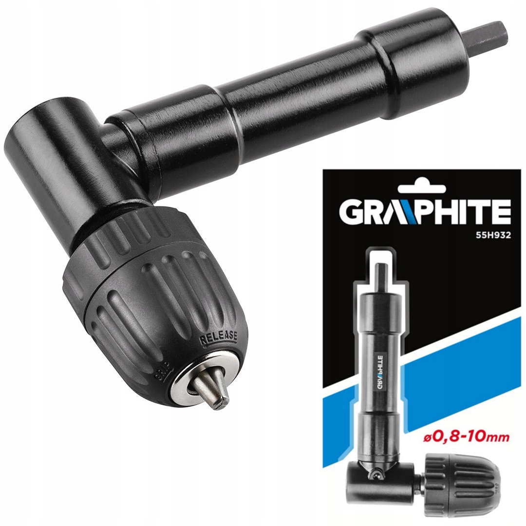 

Graphite Kątowa Nasadka Do Wiertarki Adapter 10mm