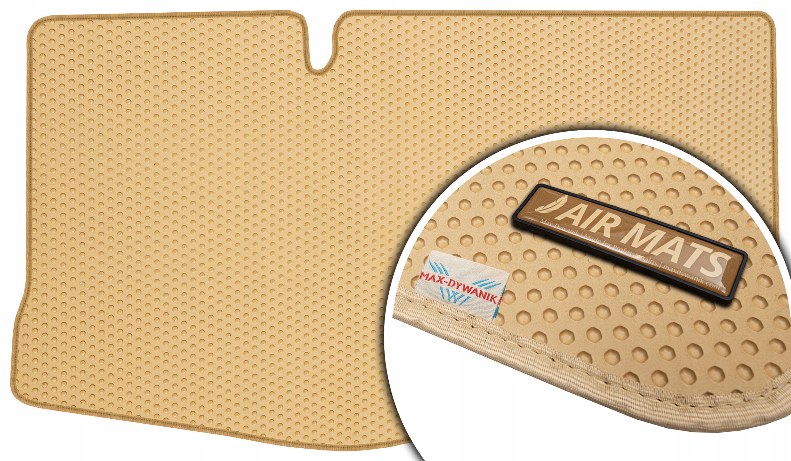 Hyundai i10 I Hatchback 2007-2013 Béžová rohož do kufru Eva Air Mats