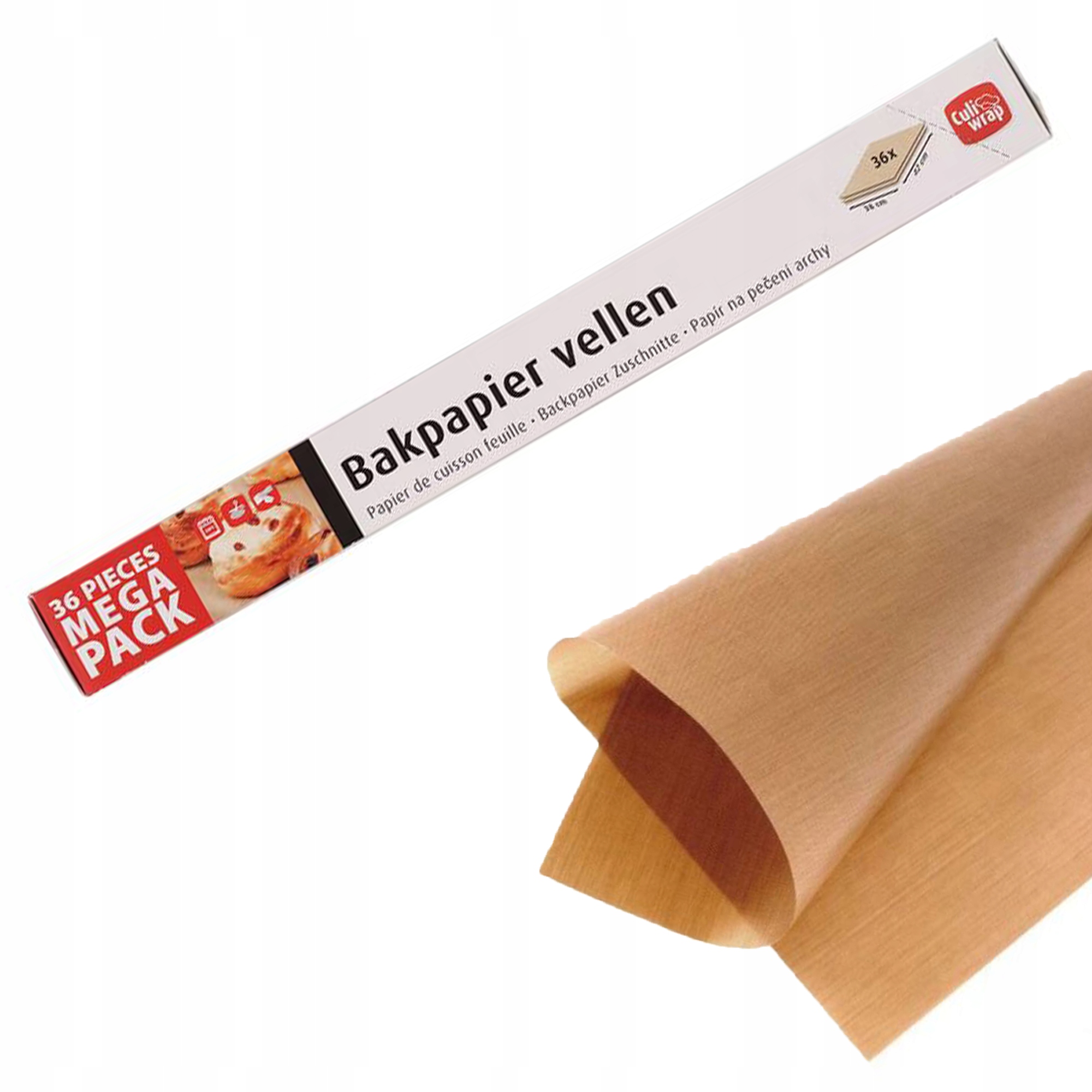 

Papier Do Pieczenia W Arkuszach 36 sztuk Megapaka