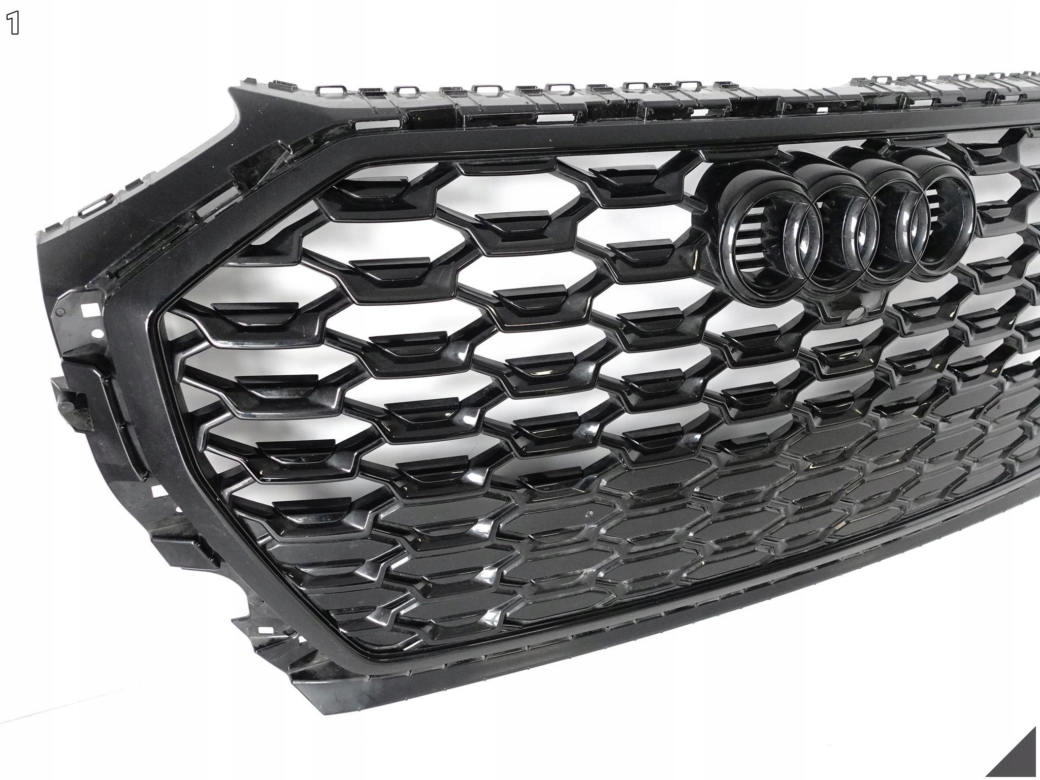 AUDI Q5 80F SPORTBACK S-LINE LIFT 20- GRILL ATRAPA PRZÓD CZARNY / BLACK Numer katalogowy części 80F853651