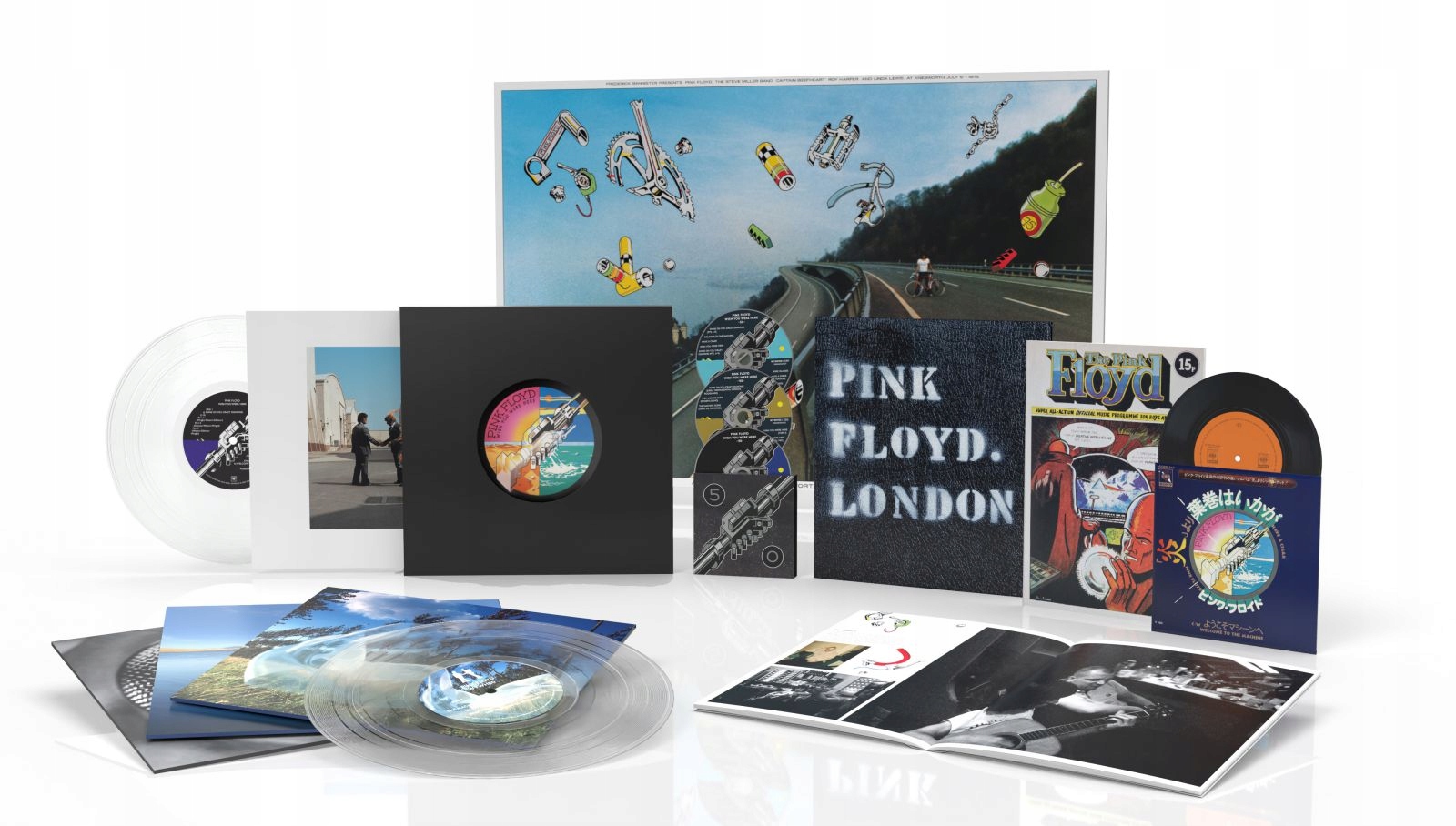 Pink Floyd: Wish You Were Here (50TH Anniversary) [4XWINYL]+[BLU-RAY]+[2CD]