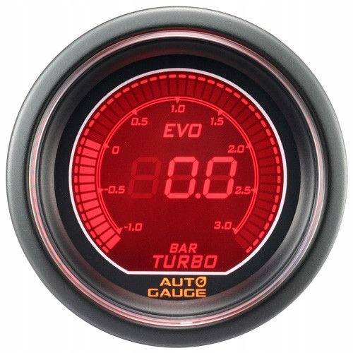 Indikátor Nového Auto Gauge Preplňovacieho Tlaku Evo Boost