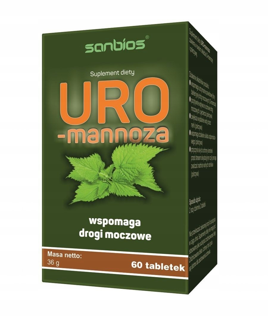 

Sanbios URO-mannoza 60 tabl. (sanbios) Sanbios