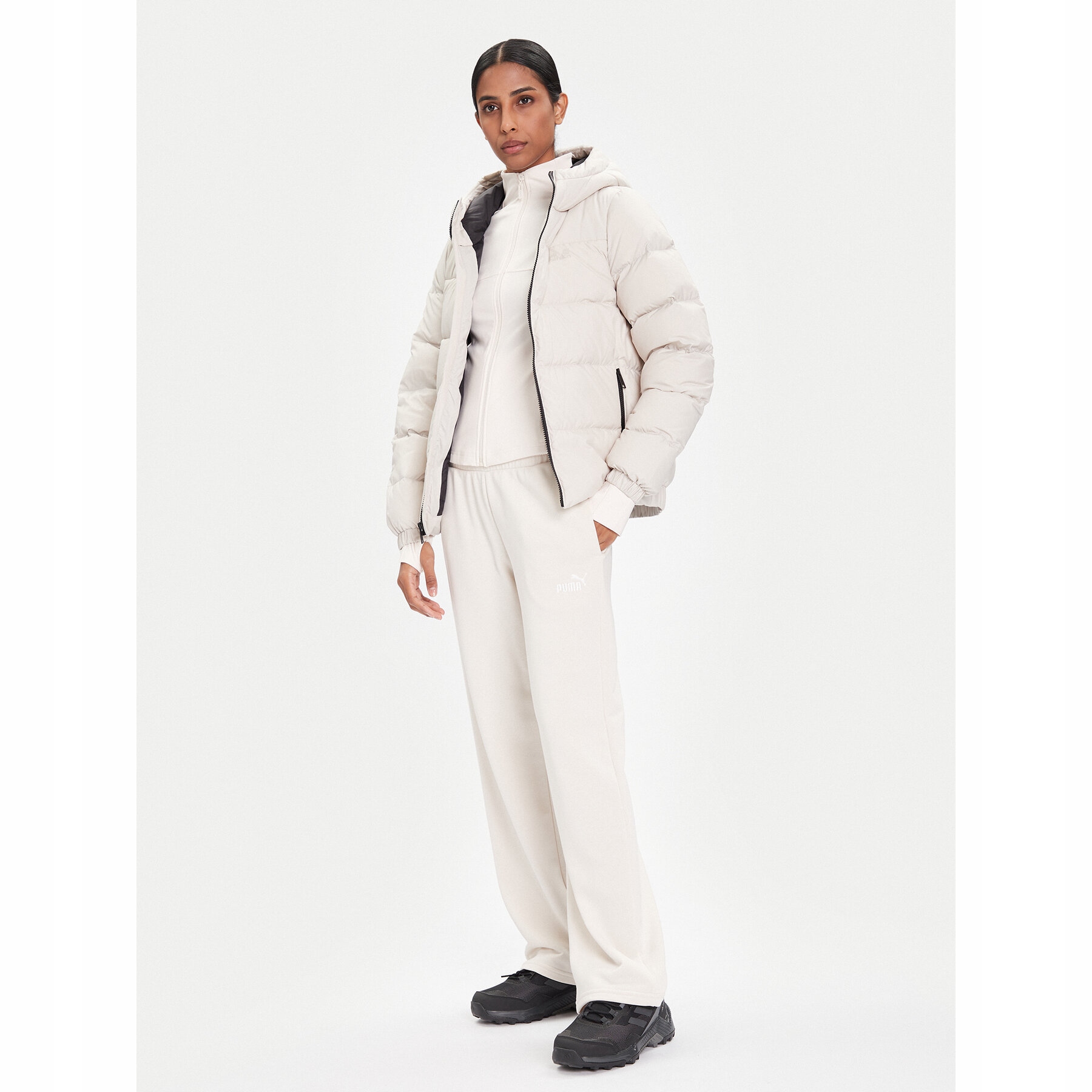 Jack Wolfskin Damskie Kurtka puchowa Beżowy