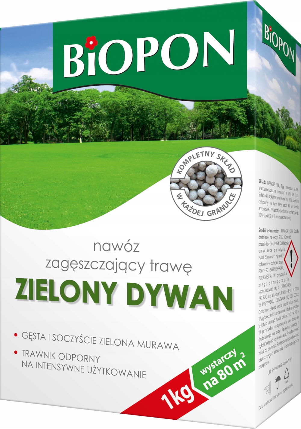 

Nawóz Do Trawy Trawnika Zagęszczający 1KG granulat