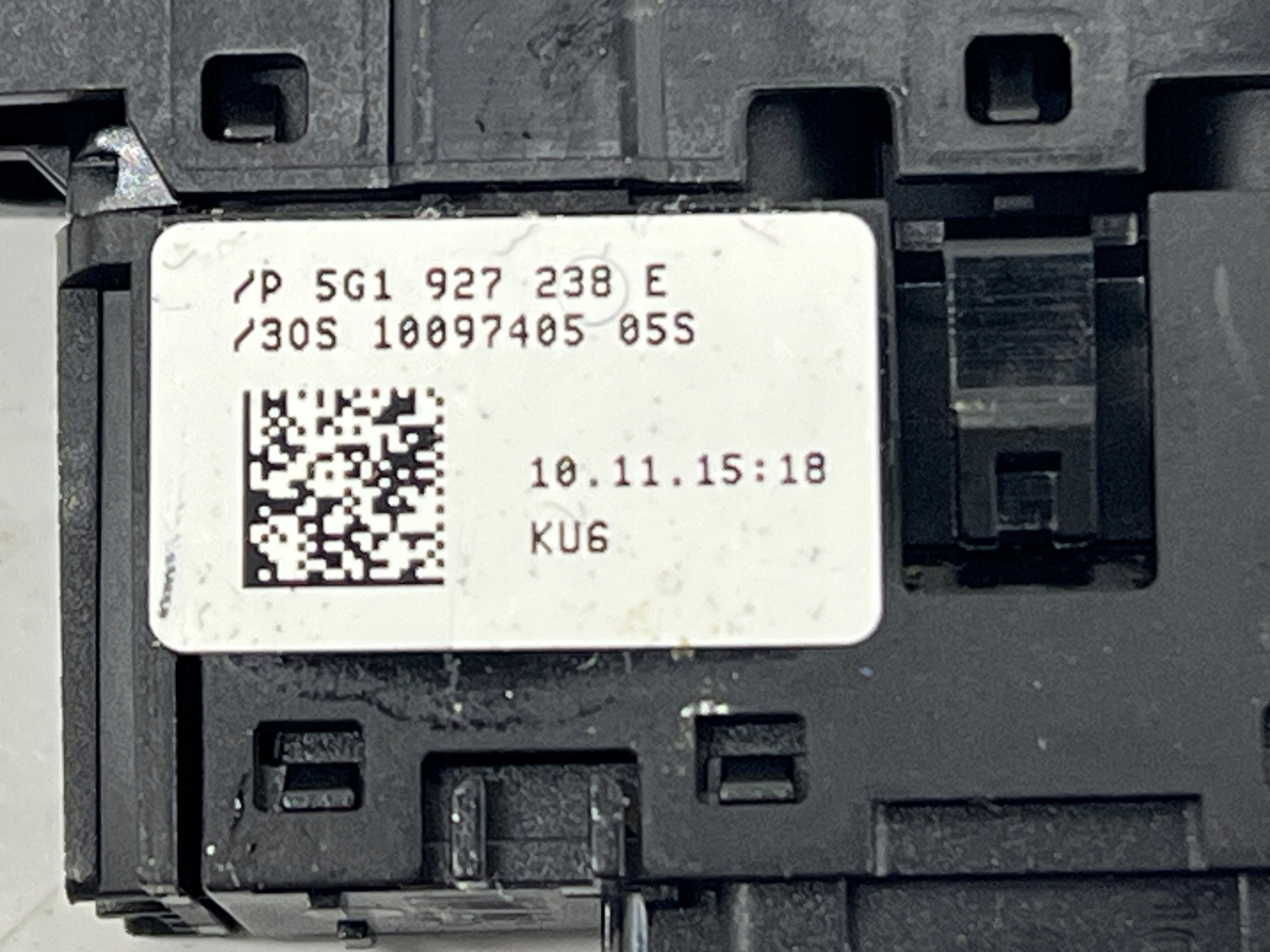VW GOLF VII 12-21 PANEL switch PDC 5G1927238E