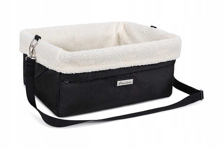 Levně Přepravka, autosedačka pro psa/kočku Truelove, černá