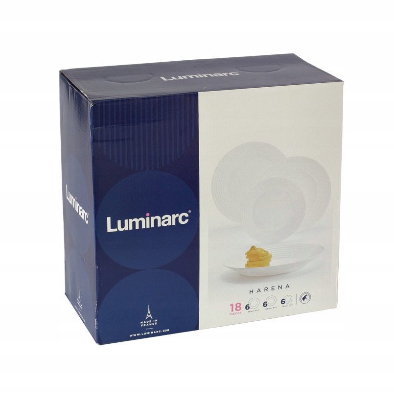 

Komplet talerzy obiadowy serwis 18 Harena 10141