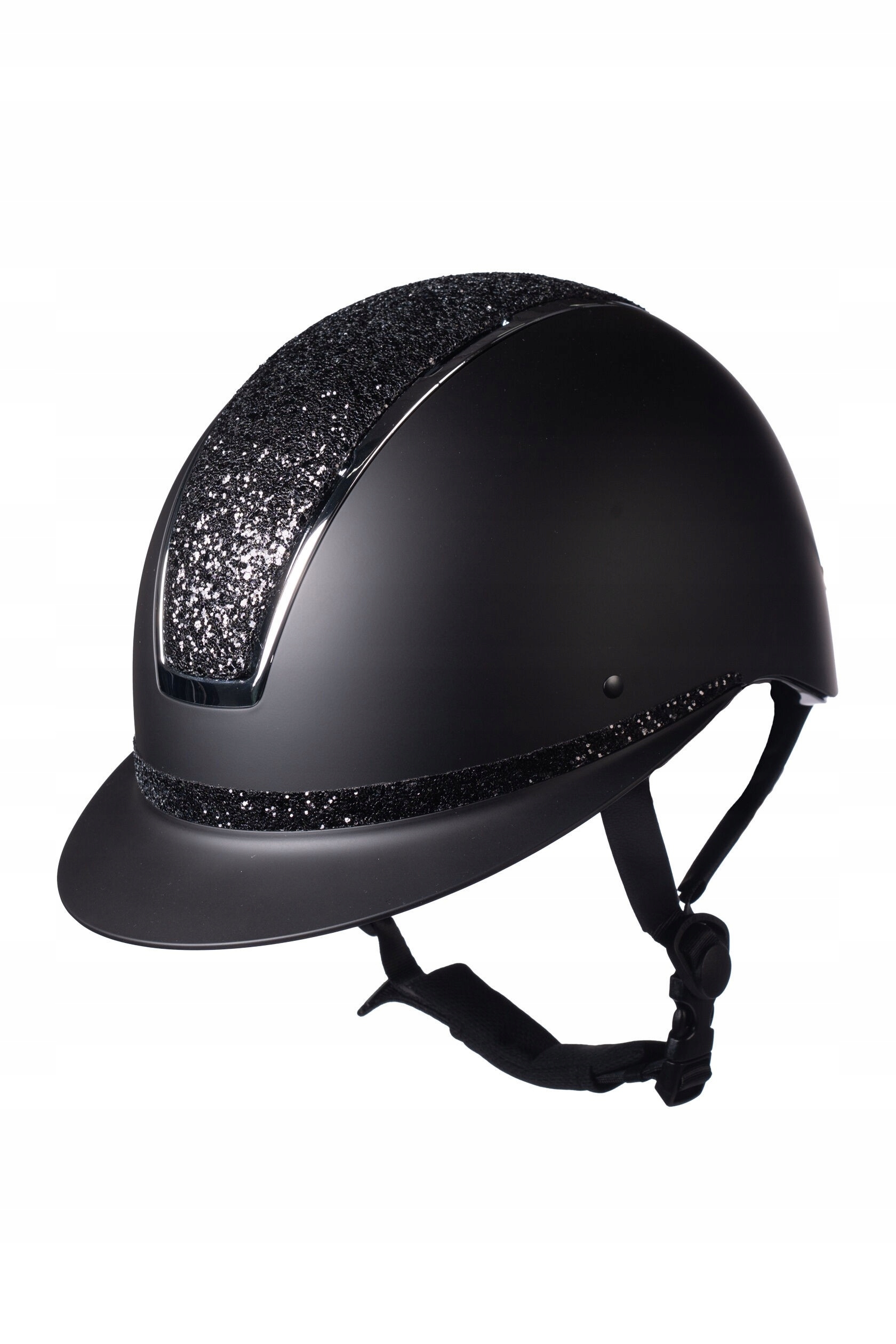 Hkm, Kask Lady Shield Elegant, Black/silver M (55-57)