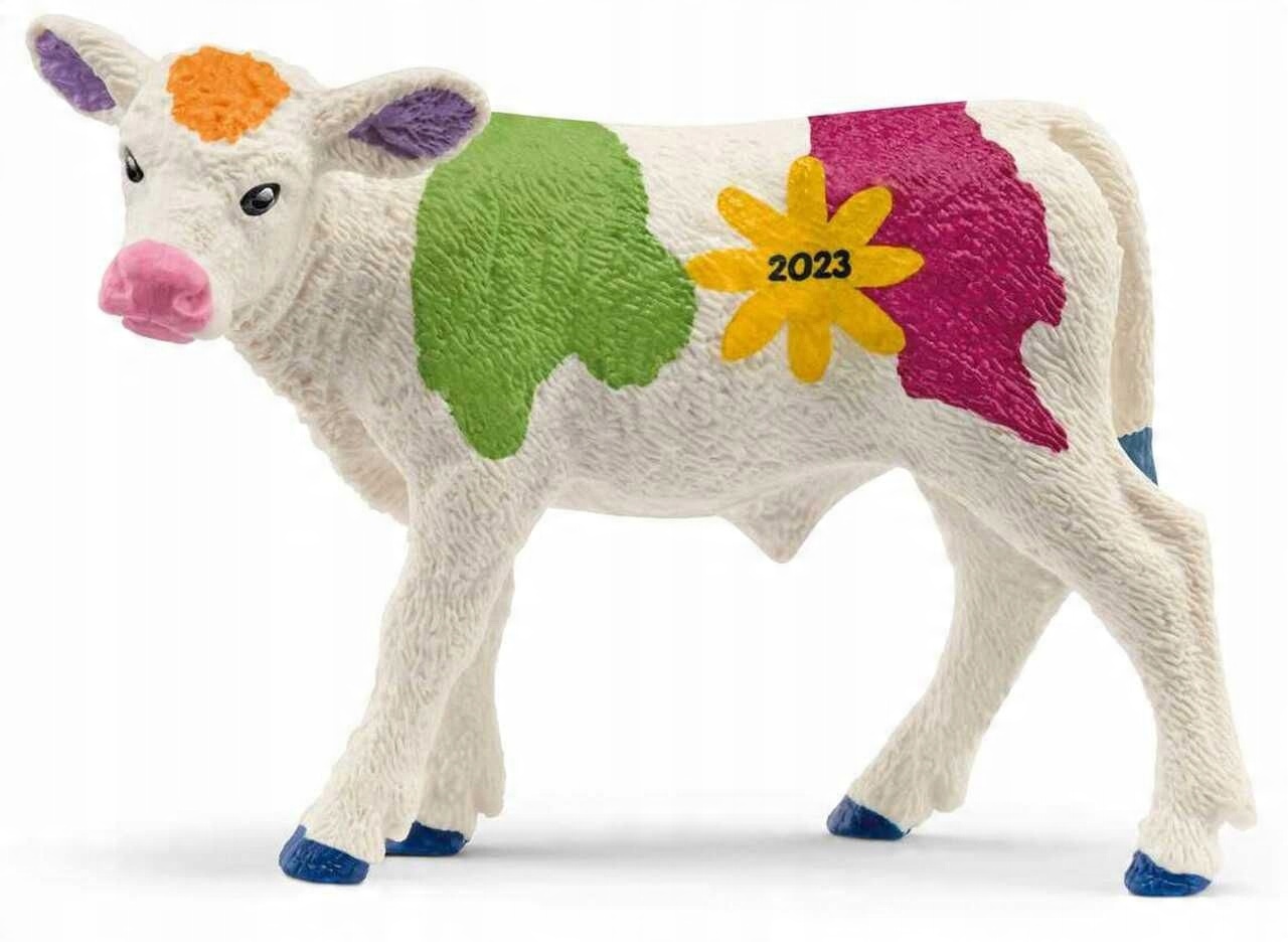 

Schleich Kolorowe Wiosenne Cielę Farm World 72207