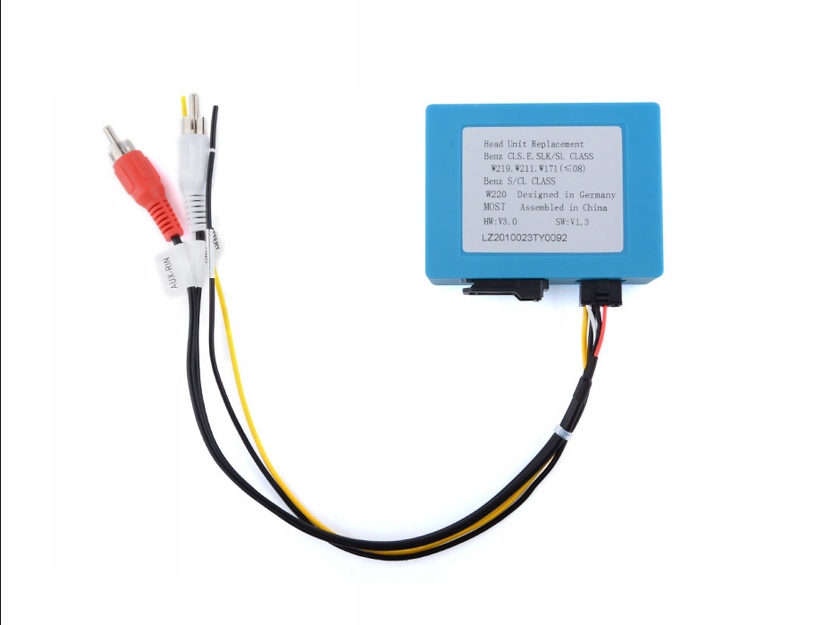 Adapter światłowodu Mercedes W211 Android radio