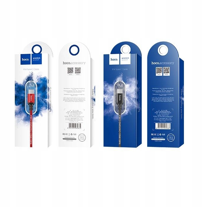 

Hoco Usb Kabel Times Speed X14 typ C 1M 3A czarny