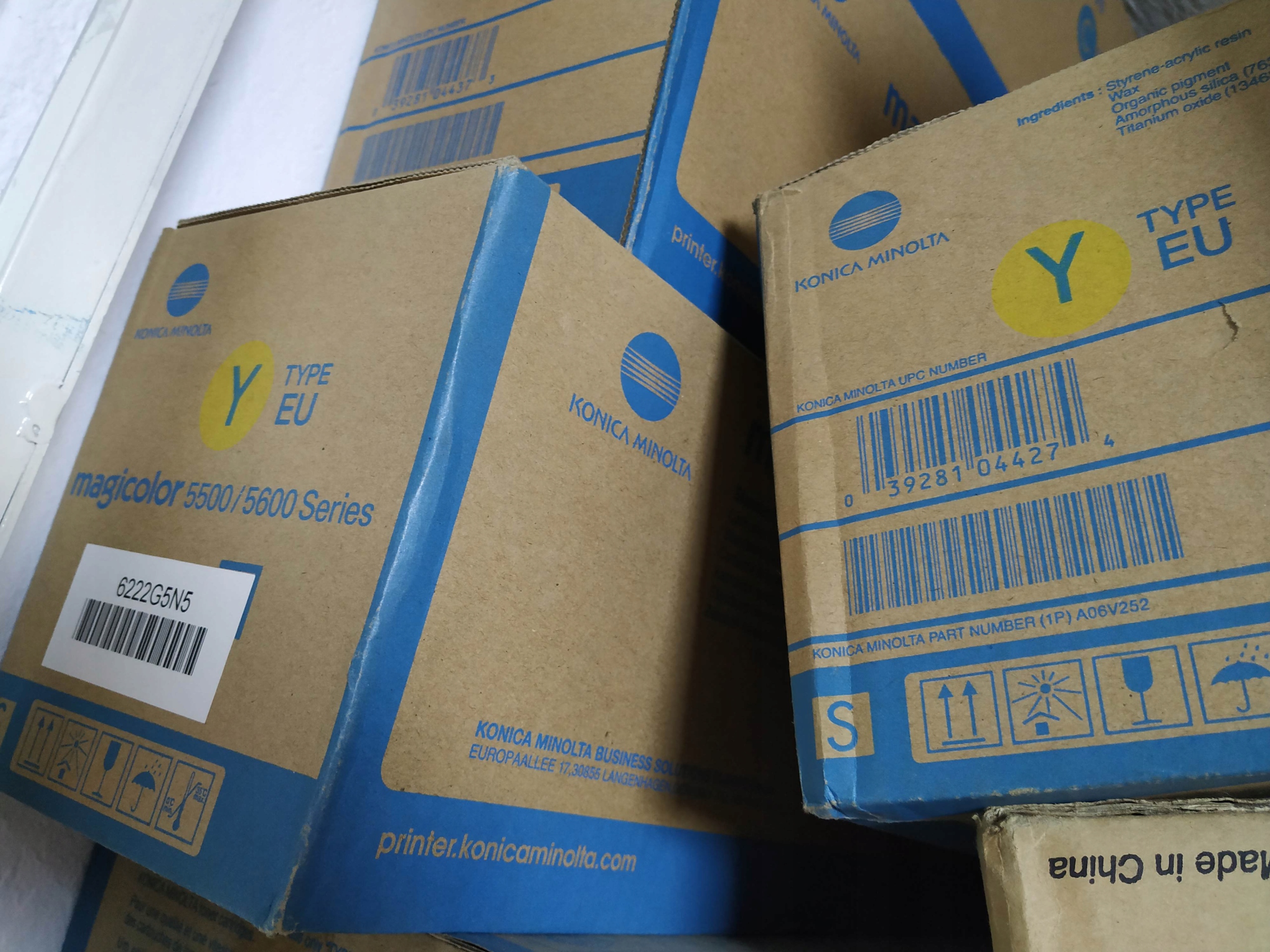 Originálny toner Minolta MC5500 MC 550 05550 5570 5600 5650